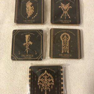 Final Fantasy XVI Square Enix Anniversary Kuji D Award Cork Coaster Full Set